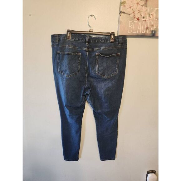Maurices M Jeans size XL Regular High Rise Stretch Skinny Jeans - Picture 3 of 4